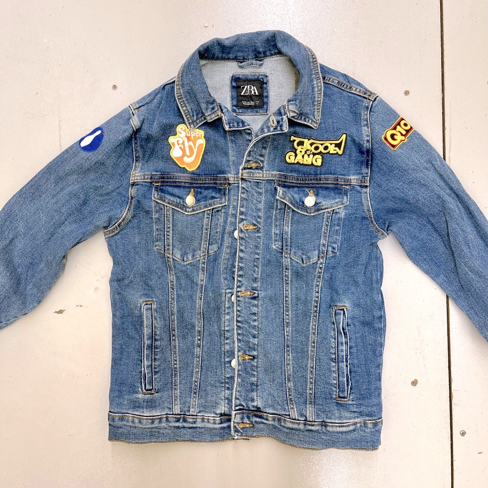 Upscaled Zara Denim 70s Funk Jacket